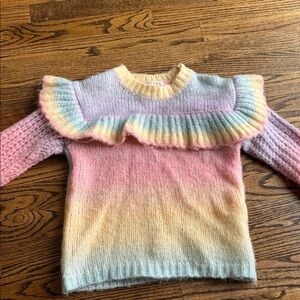 Hannah Banana Ruffled Sweater